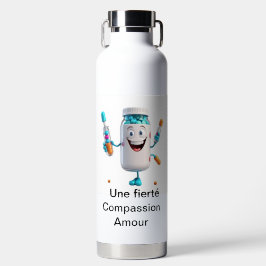 Pill Bottle Design Water Bottle Trinkflasche