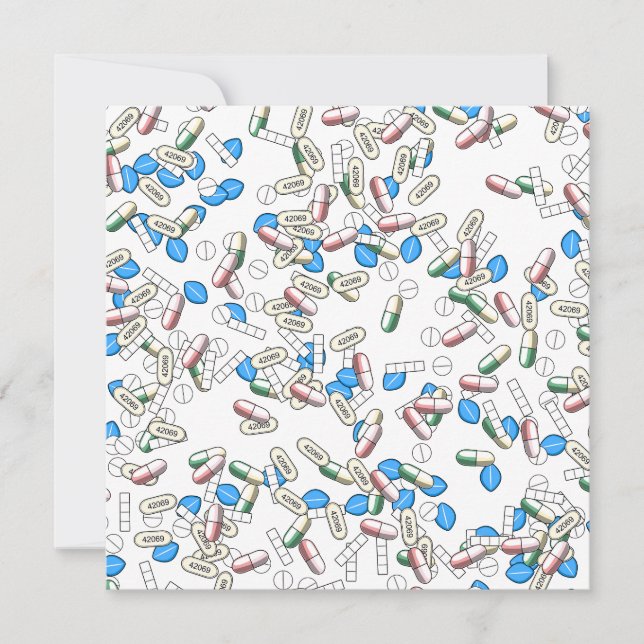 Pill Sprinkles Muster (Vorderseite)