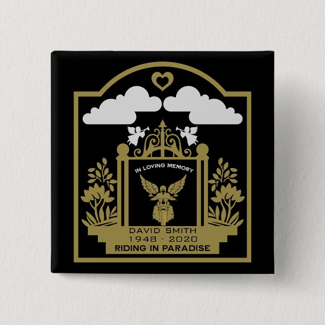 Pillar Candle Button (Vorderseite)