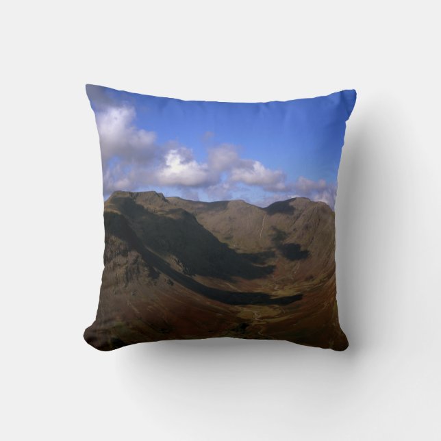 Pillar und Kirk Fell Wasdale Lake District England Kissen (Vorderseite)