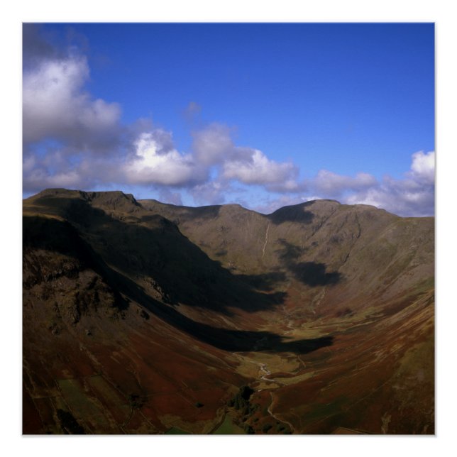 Pillar und Kirk Fell Wasdale Lake District England Poster (Vorderseite)