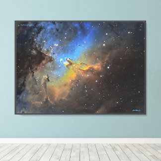 Pillars of Creation - Distinguished Canvas Print Leinwanddruck