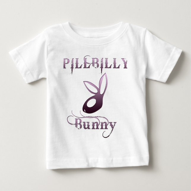 PillBilly Bunny Baby T-shirt (Vorderseite)