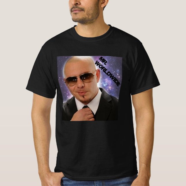 Pillbull Mr Worldwide T-Shirt (Vorderseite)