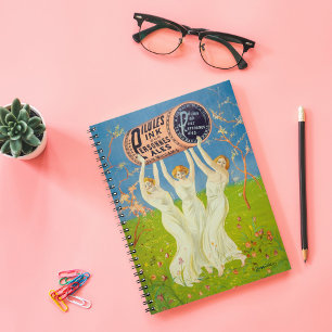 Pillen für blassende Menschen   Leonetto Cappiello Notizblock