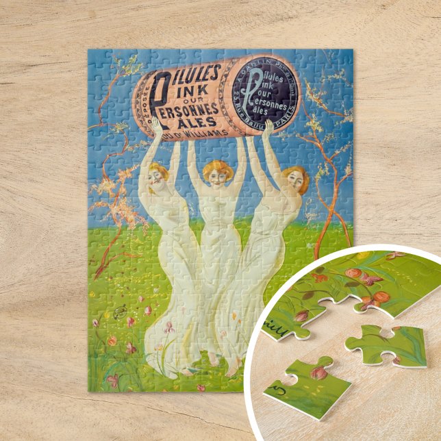 Pillen für blassende Menschen | Leonetto Cappiello Puzzle (Von Creator hochgeladen)