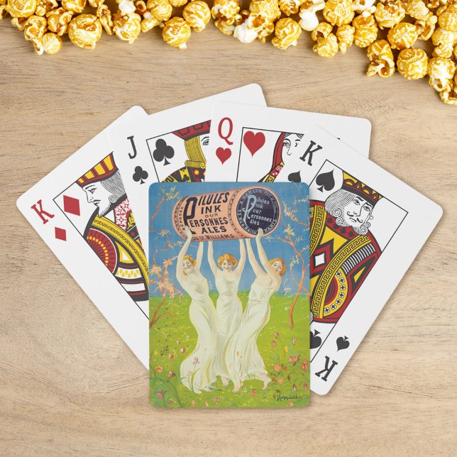 Pillen für blassende Menschen | Leonetto Cappiello Spielkarten (Von Creator hochgeladen)