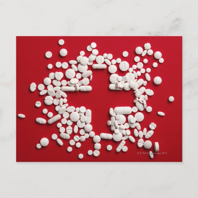 Pillenkreuz Postkarte (Vorderseite)