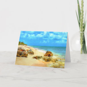 Pillory Beach Grußkarte Karte