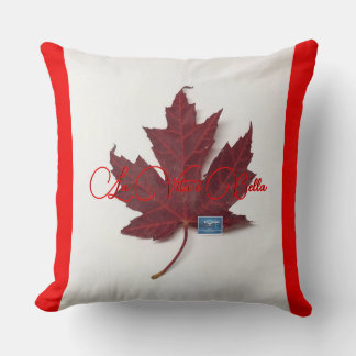 Pillow1-R&W(Maple Leaf-Bella-A)RFPMD©️ 2024 Kissen