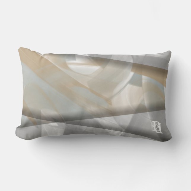 Pillow Abstract Interior Trend Sandy Tornado Lendenkissen (Vorderseite)