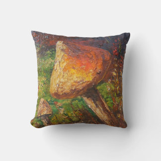 Pillow Ann Hayes Painting Mushroom Kissen