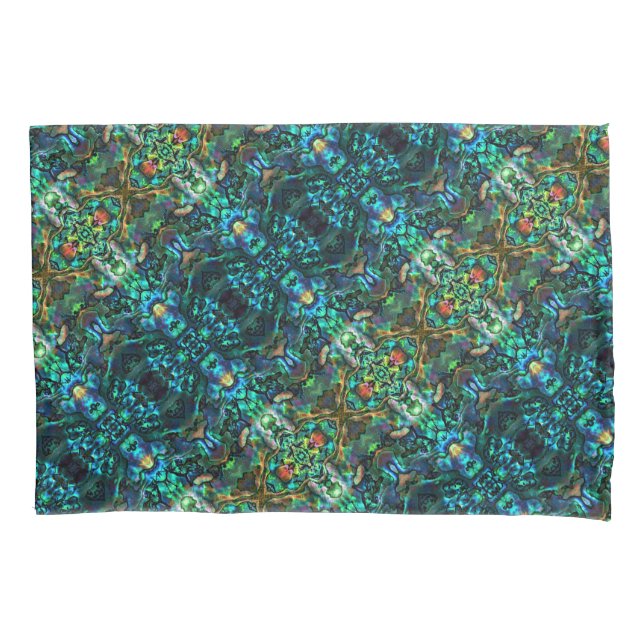 Pillow Case Abalone Abstrakt Kissenbezug (Vorderseite)