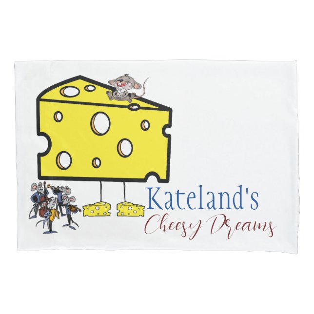Pillow Case Cheesy Dreams Music Kissenbezug (Vorderseite)