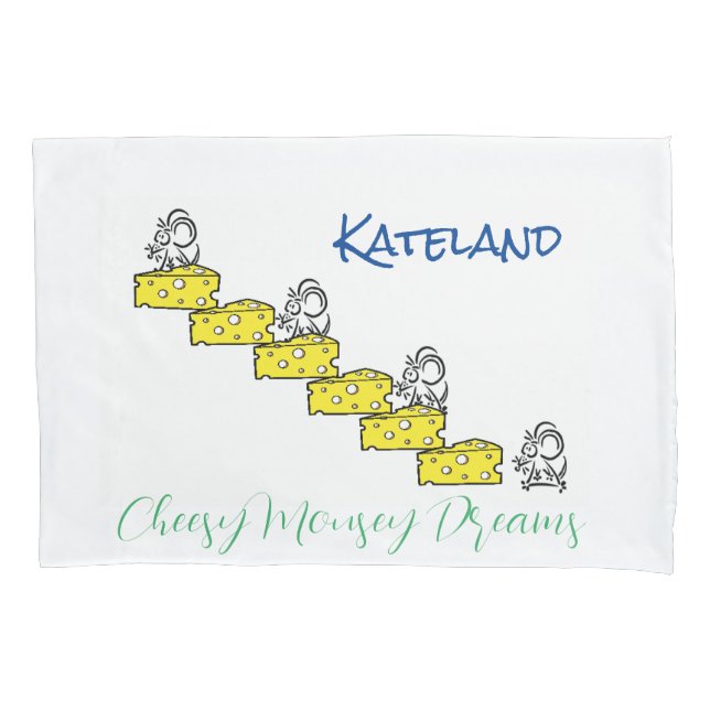Pillow Case Cheesy Mousey Dreams Kissenbezug (Vorderseite)