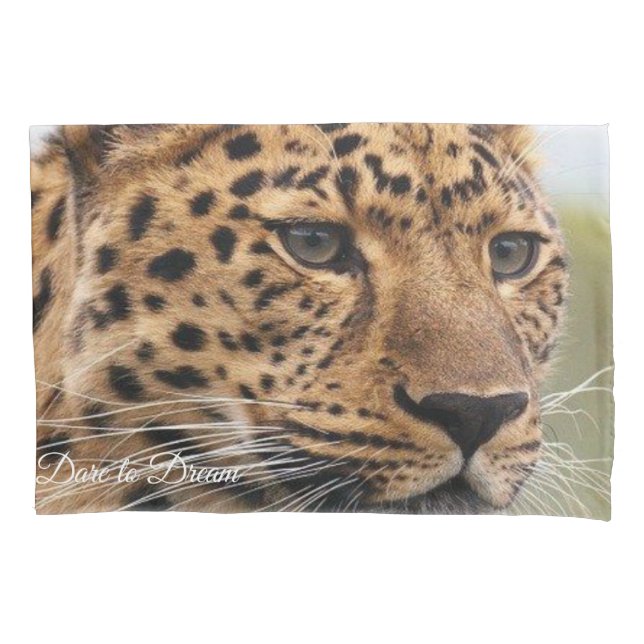 Pillow Case Leopard Kissenbezug (Vorderseite)