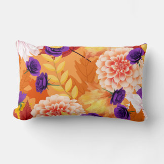 Pillow, Fall Blume Lendenkissen