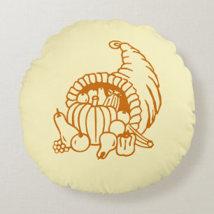 Pillow - Horn von Plenty Rundes Kissen