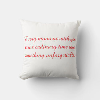 Pillow, in romantic line kissen
