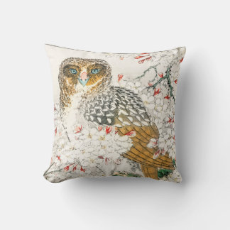 PILLOW JAPANESE OWWL DRUCKPERSÖNLICHES INITIAL KISSEN