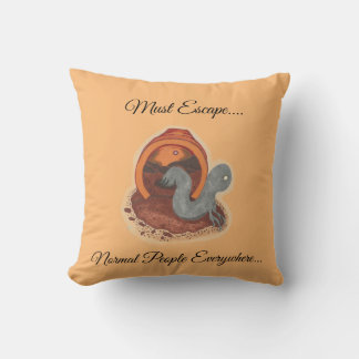 Pillow- must Escape - gepunktete Kreatur Kissen