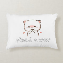 Pillow of Realistic Cat – Need Moar Calm Dekokissen