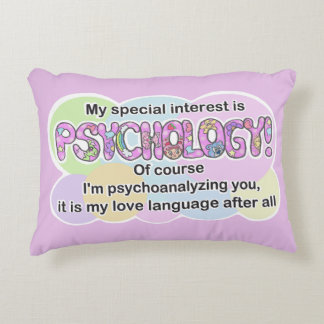 Pillow Psychology Love Language (ADHD, Autistic) Dekokissen