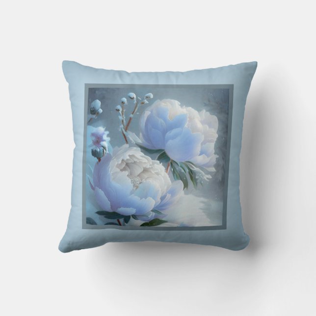 Pillow - romantische Blütenpracht, Blume Peak, Pao Kissen (Rückseite)