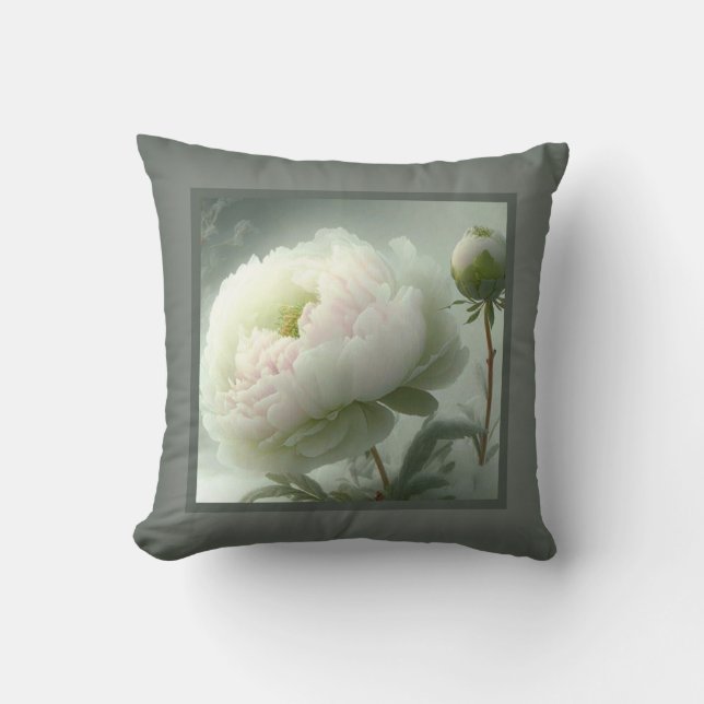 Pillow - romantische Blütenpracht, Blume Peak, Pao Kissen (Vorderseite)