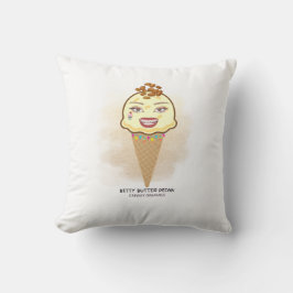 Pillow Soft Fun Betty Butter Pecan Kissen