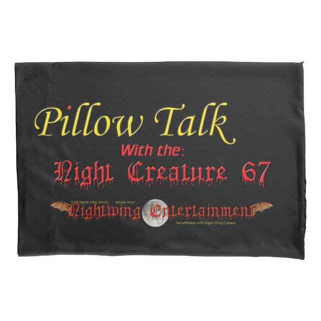 Pillow Talk Kissenbezug (Vorderseite-Links)