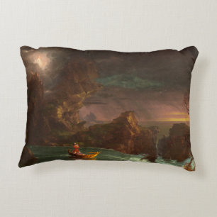 Pillow The Voyage of Life, Manhood, Thomas Cole Zierkissen