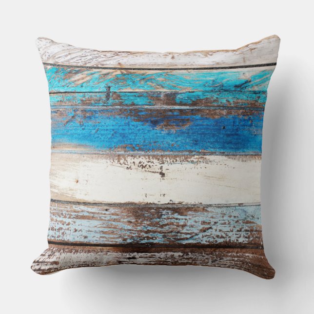 Pillow with driftwood pattern kissen (Vorderseite)
