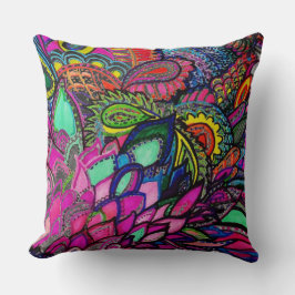 Pillow Zen Tangle Naher Patentin Michele Zurine Kissen