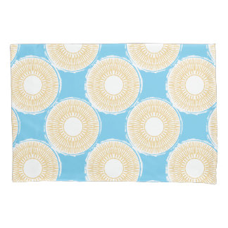 Pillowcase Set in Amalfi Summer Capri Buttercup Kissenbezug