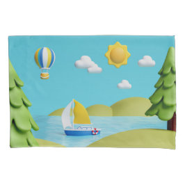 Pillowcase : Sonnenaufgang über dem Rücken Kissenbezug