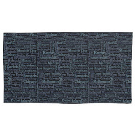 Pillowcases in World Cities Kissenbezug