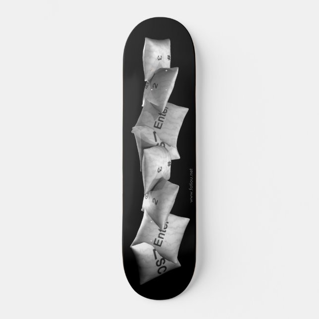 Pillows Skateboard (Vorderseite)