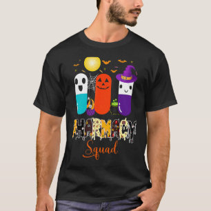 Pills Pharmacy Pharmaceuticals Squad Halloween Cos T-Shirt
