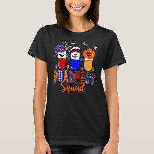 Pills Pharmacy Pharmaceuticals Squad Halloween Cos T-Shirt