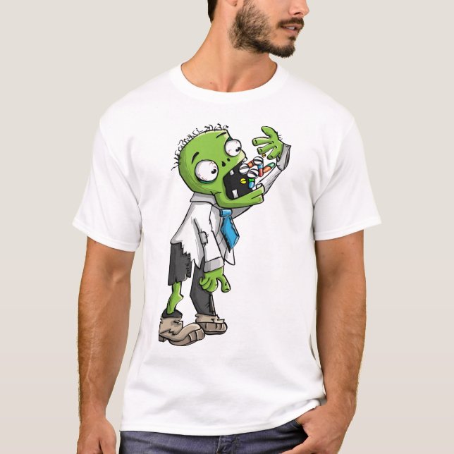Pillz und Zombies T-Shirt (Vorderseite)