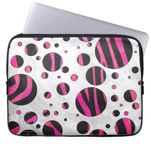 Piloka Dot Zebra Laptopschutzhülle