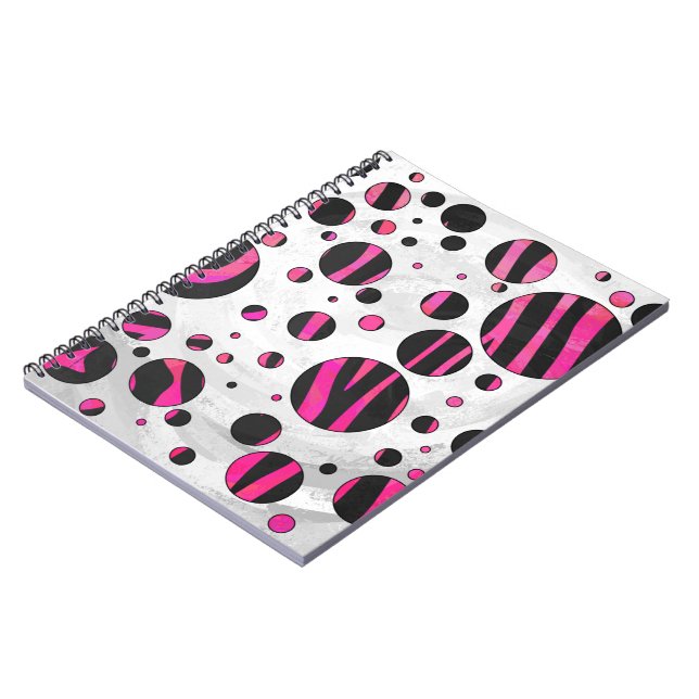 Piloka Dot Zebra Notizblock (Linke Seite)