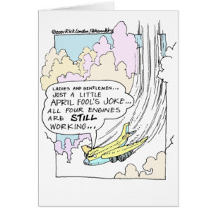 Pilot Aprilscherz Cartoon Lustige Geschenke & T-Sh