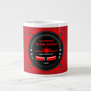 Pilot Aviation Geek Jumbo-Tasse
