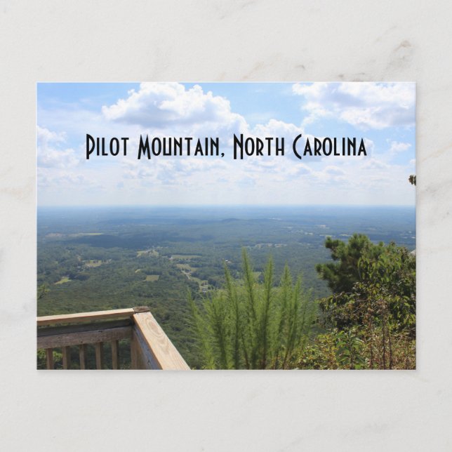 Pilot Bergurlaub Keepake North Carolina Postkarte (Vorderseite)