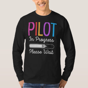 Pilot Bitte warten Pilot T-Shirt