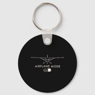 Pilot C172 Flug Geschenk Flugzeug Modus Kurzarm Schlüsselanhänger