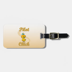Pilot Chick.png Gepäckanhänger