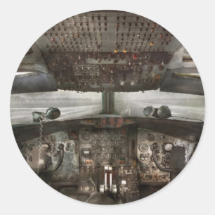 Pilot - Cockpit - Wir brauchen einen oder zwei Pil Runder Aufkleber